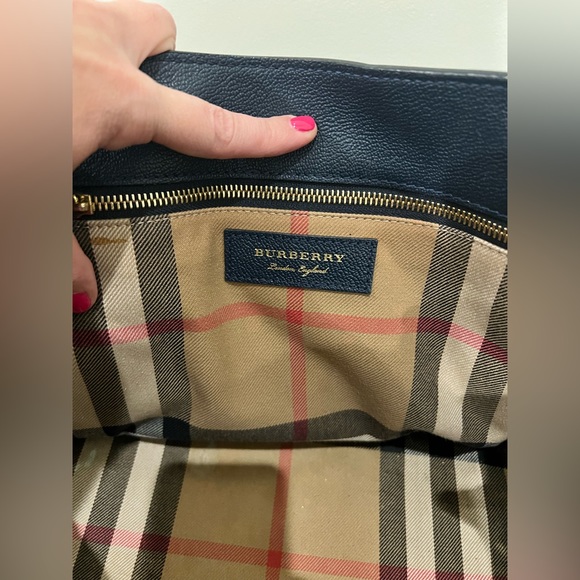 Burberry wallet and handbag set, navy - Picture 8 of 16